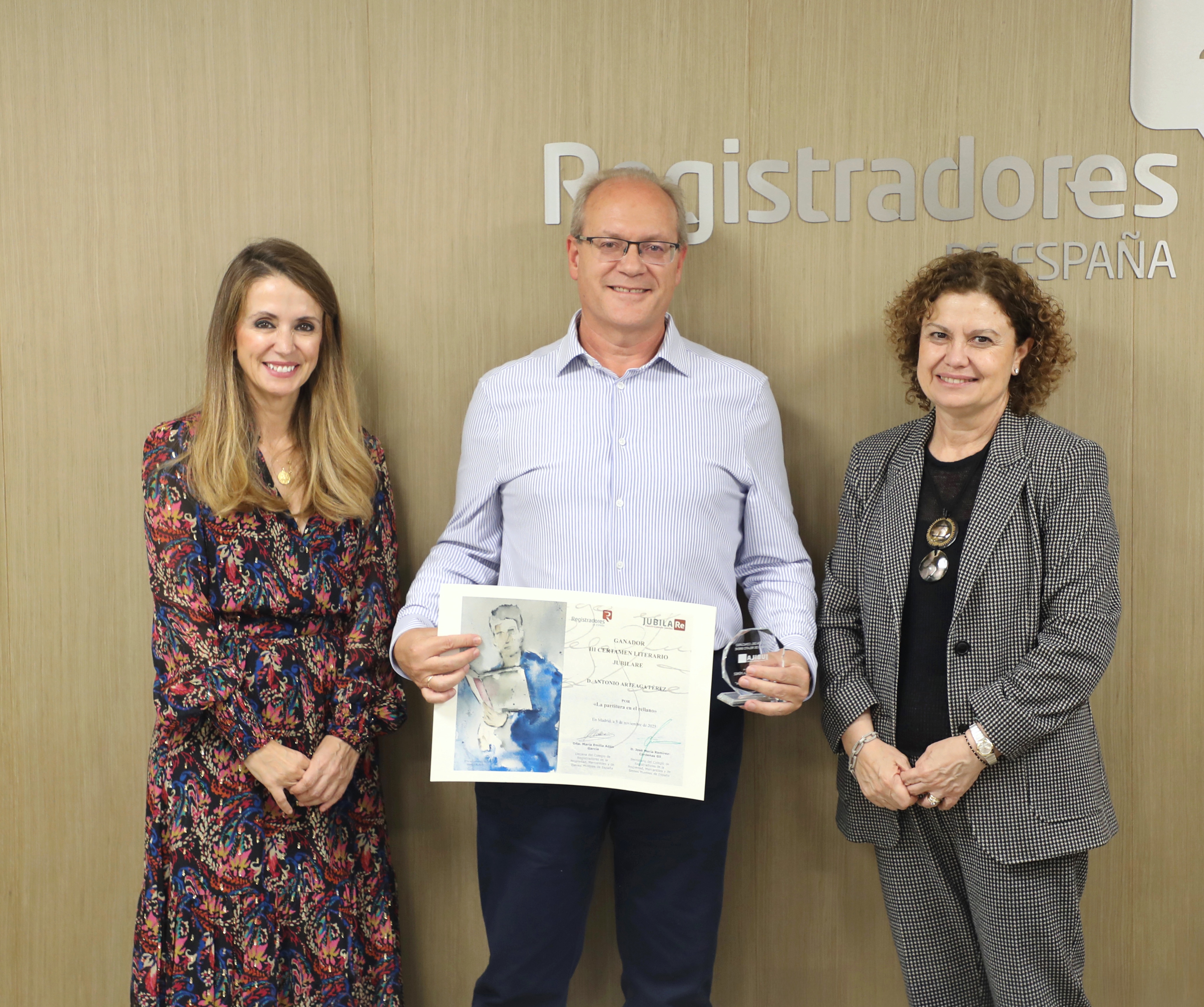 La partitura en el rellano, relato ganador de la III edición del Concurso literario de relato breve Jubilare